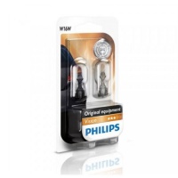 Автолампа галогенная PHILIPS W16W 12V 16W  (2шт.)