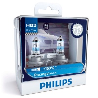 Автомобильная лампа PHILIPS RACING VISION HB3 9005 55W (2шт.)