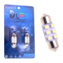 Светодиодная автолампа C5W FEST - 6 SMD 3528 31мм SV8,5  (2шт.)